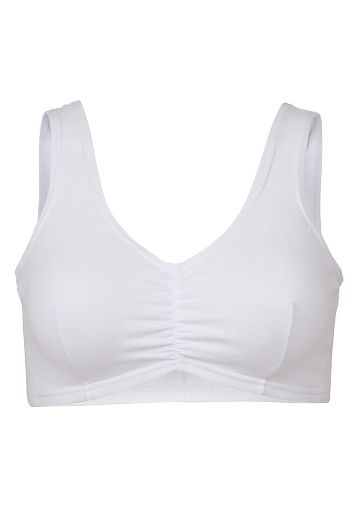 Pull On Bra Cotton - Plus Size Bras